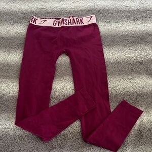 Gymshark Burgundy Fit Leggings